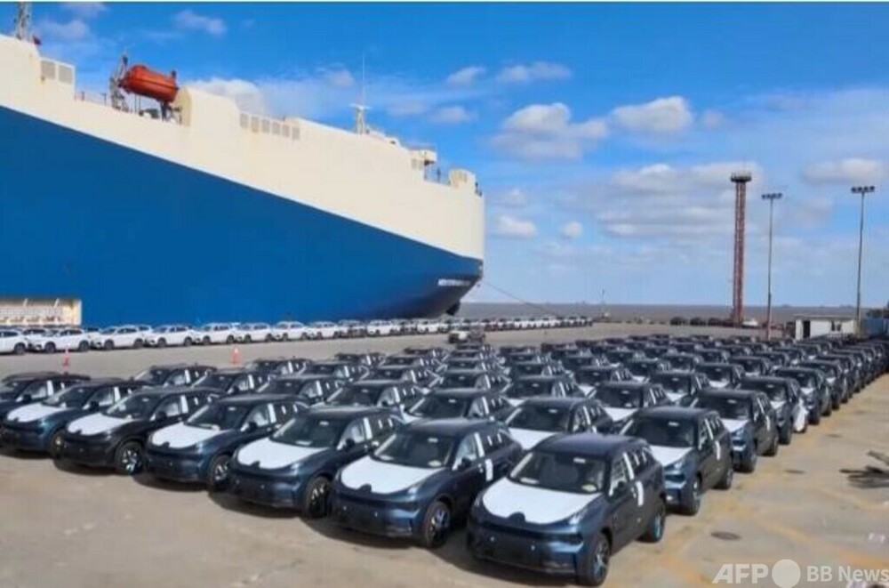 中国の自主ブランド車 海外市場で販売台数が過去最高を記録