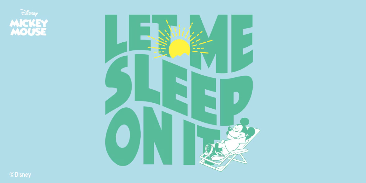 ディズニーキャラの可愛らしいアートとメッセージがデザインされた新たな「ディズニー UT」2種が本日発売