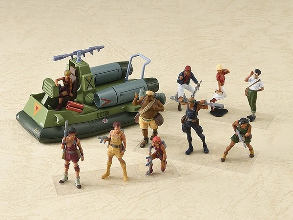 「太陽の牙ダグラム」45周年！主人公クリン・カシムらメンバー全10名＆グランド・サーチの1/72スケールプラモデルセットが再販決定