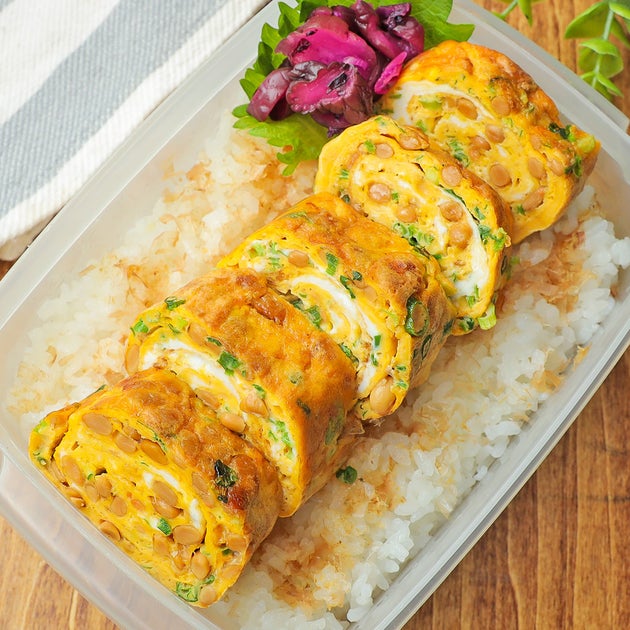 【1品で完成・タッパー弁当のススメ】朝がラクすぎる！タンパク質たっぷりの卵焼きレシピ【お弁当記録】