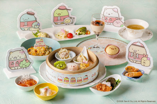 「すみっコぐらし」全国初！中国料理コラボ「すみっコぐらし 飲茶日和」がヒルトン福岡シーホークにて開催