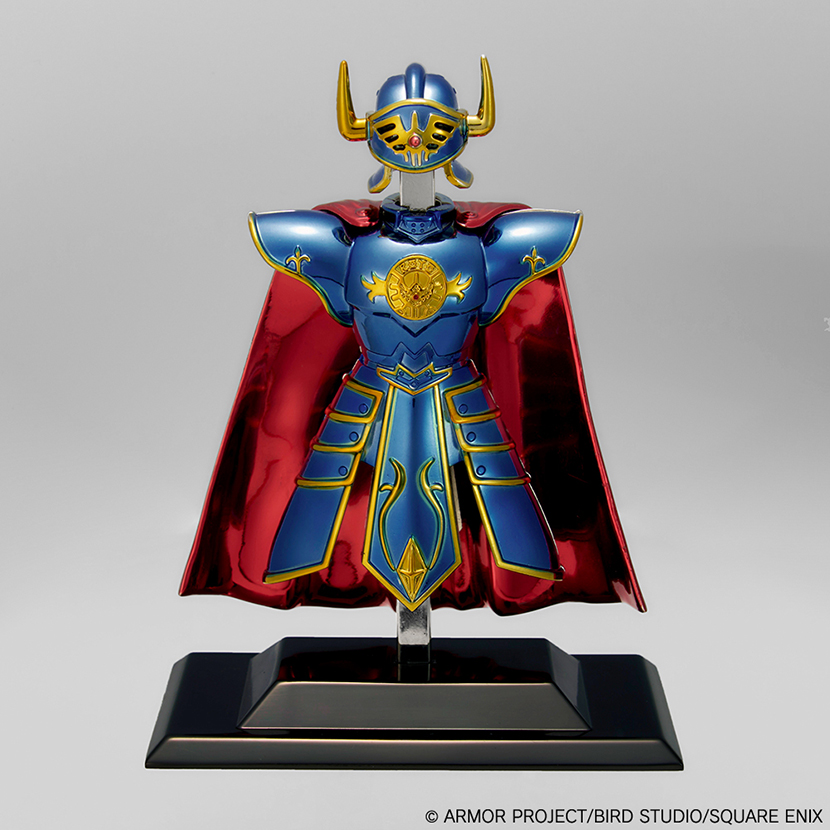 「ドラクエ」シリーズ登場する「ロトの鎧」と「ロトの兜」を再現したフィギュアがスクエニe-STOREにて本日発売重量感と高級感を備えたダイキャスト製メタルフィギュア