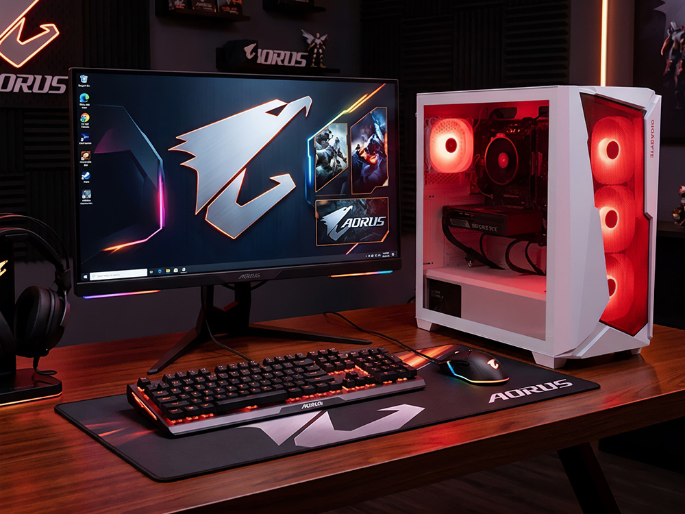 GIGABYTE、Ryzen 7 5700X搭載エントリーゲーミングPC