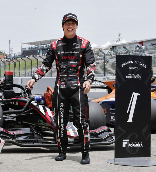 【スーパーフォーミュラ】第5戦　ポール・ポジションは福住仁嶺