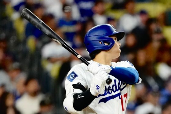 大谷翔平が12試合53打席ぶりとなる7号 ラッパーの登場で「状況変わった」