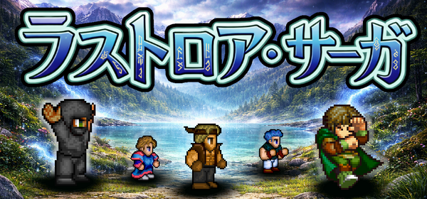 16ビット時代の『FF』風ドット絵ローグライクRPG『ラストロア・サーガ』Steamで配信中！プレイごとにゲーム体験が変わる進行システム