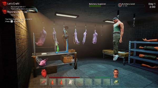 昼は人間に、夜はモンスターに美味しいお肉を提供する経営シム『ZOMBUTCHER: Monster Business Simulator』Steamにて6月11日リリース！