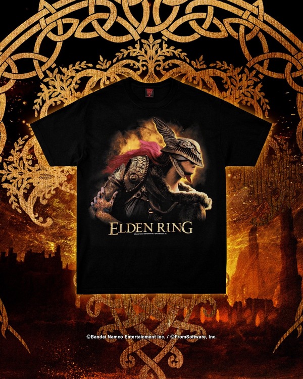 「マレニア」を着る。『エルデンリング』初コラボTシャツがGEEKS RULEから5月30日に発売！黄金樹をプリントした背面も荘厳すぎる