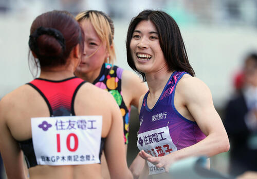 【陸上】松本奈菜子が大会新でＶも「悔しい」愛知・名古屋アジア大会見据え「51秒台」へ意欲