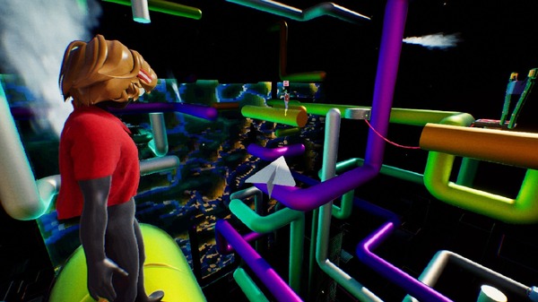 最大4人プレイの協力型ホラー『Pipes.exe』発表。昔のスクリーンセーバー風ワールドで任務遂行【PC Gaming Show 2026】