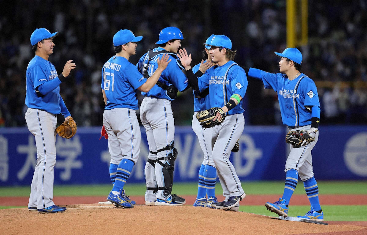 日本ハムはヤクルトに11回で快勝 チームは今季延長戦4戦全勝