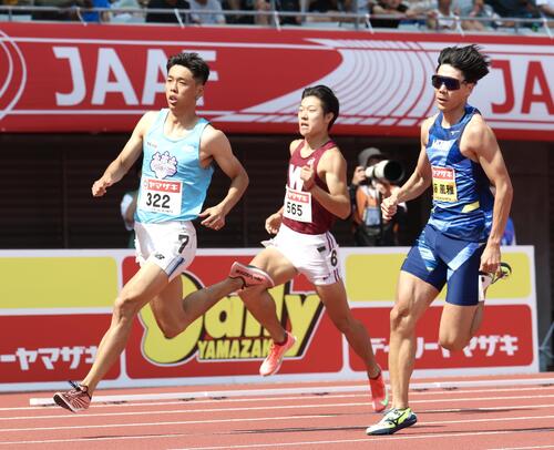 【陸上】会場どよめき…林申雅が400m日本人５人目44秒台　日本歴代５位の44秒98