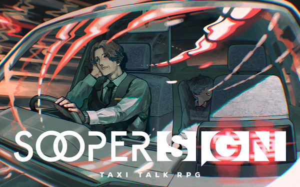 「META TAXI」超豪華メンバーがプレイ動画を連続投稿！タクシートークRPG『SOOPER SIGN（スーパーサイン）』リリース開始