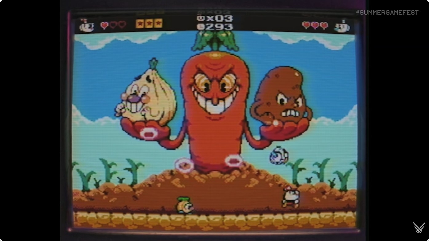 「MiGHTY CUPHEAD Adventure」が発表に。8ビット風のグラフィックスを採用した高速プラットフォームシューター