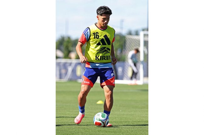 北中米W杯、日本時間30日にブラジル戦へ 21歳の塩貝健人が自信をにじる