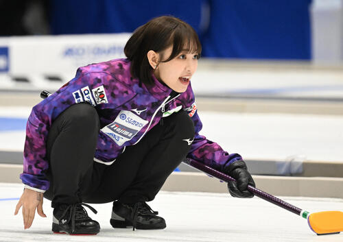 【カーリング】女子決勝第7E　後攻の北海道銀行、確実に１点を追加して5－3で終盤戦へ