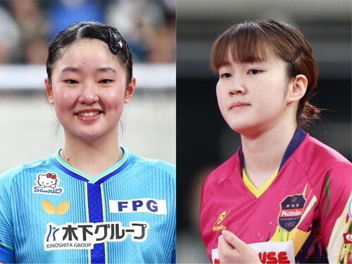 【卓球】張本美和＆大藤沙月組が優勝　日本のトップ２が韓国ペアを３－１で圧倒／WTTザグレブ