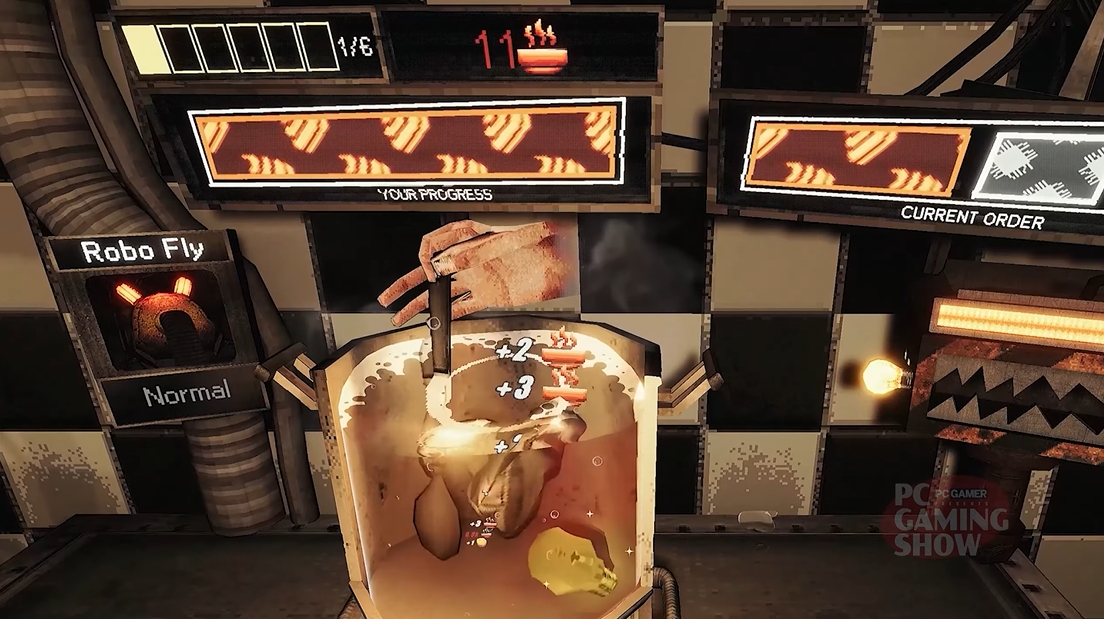 呪われた冷蔵庫の“胸くそ悪い食材で料理する”ローグライト・クッキングゲーム「SATED」が近日配信