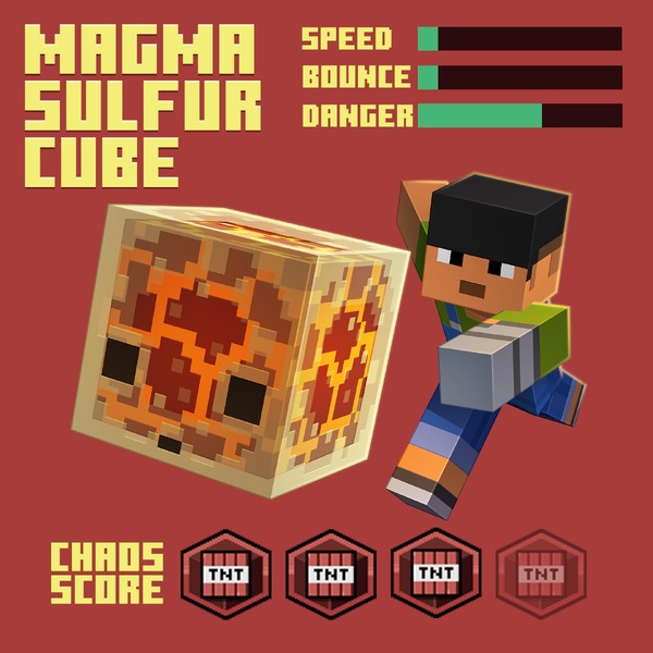 『マインクラフト』最新アプデ「カオス・キューブド」配信！硫黄の洞窟やブロックを吸収して特性を変化する新Mobサルファーキューブ登場