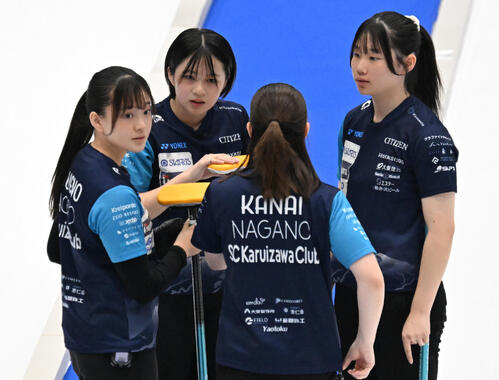 【カーリング】女子決勝第3E　SC軽井沢クが１得点にとどまり2－1で北海道銀行リード