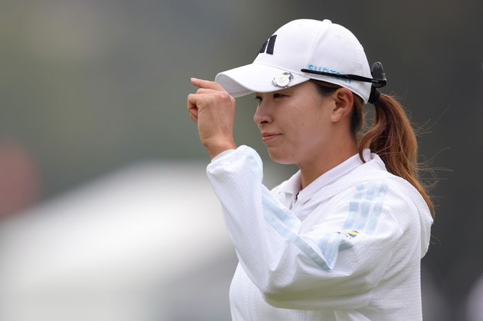 全米女子オープン2日目 渋野日向子「かなり難しいラウンドだった」