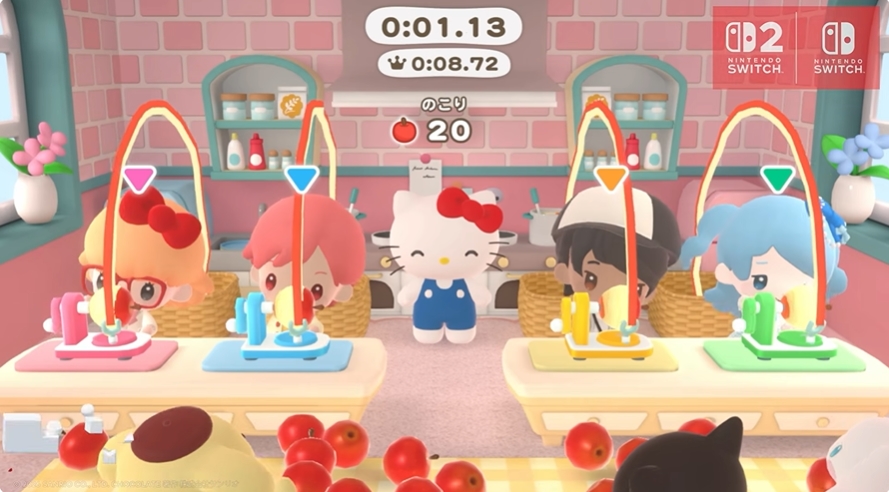 ハローキティたちサンリオキャラクターズが登場する「サンリオ パーティランド」が10月29日に発売【ニンダイ速報】