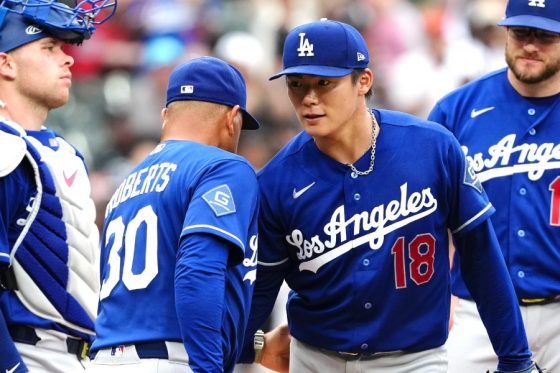 ドジャースの山本由伸が見せた快投 降板時の光景に熱視線