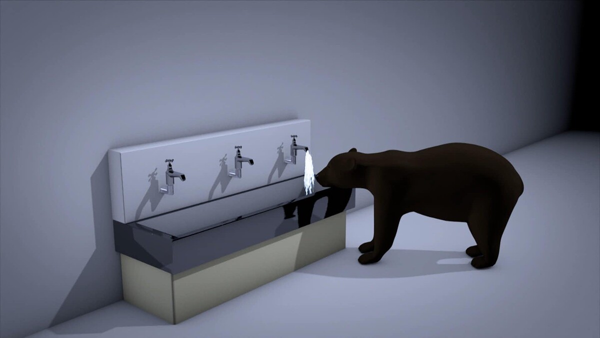 蛇口をひねり水を飲む、窓を開け逃走…知能の高いクマの目撃相次ぐ