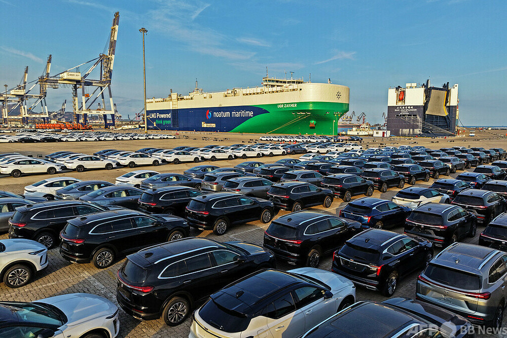 5月の中国自動車輸出台数 前年同月比68.7%増と急成長を維持