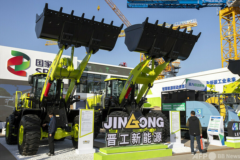 中国製新エネルギー建設機械 1～5月の輸出が200%超の急増