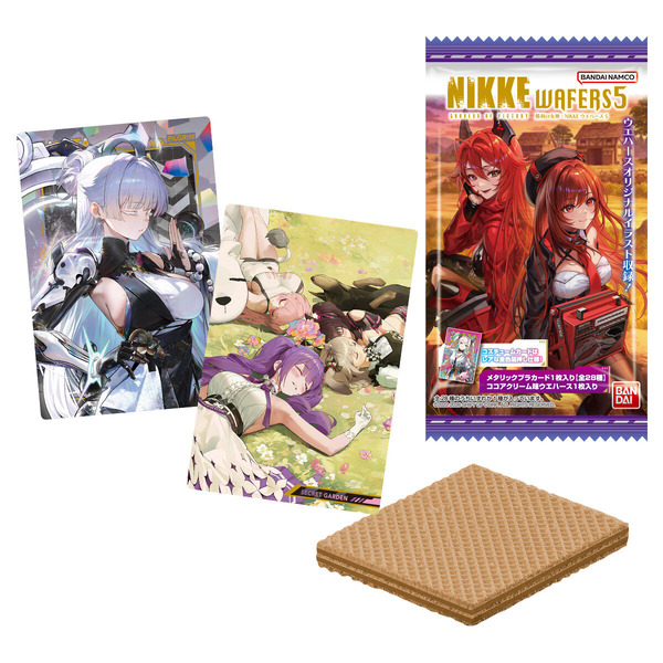 ラピ＆レッドフードが尊い！「勝利の女神：NIKKE ウエハース５」が6月15日発売