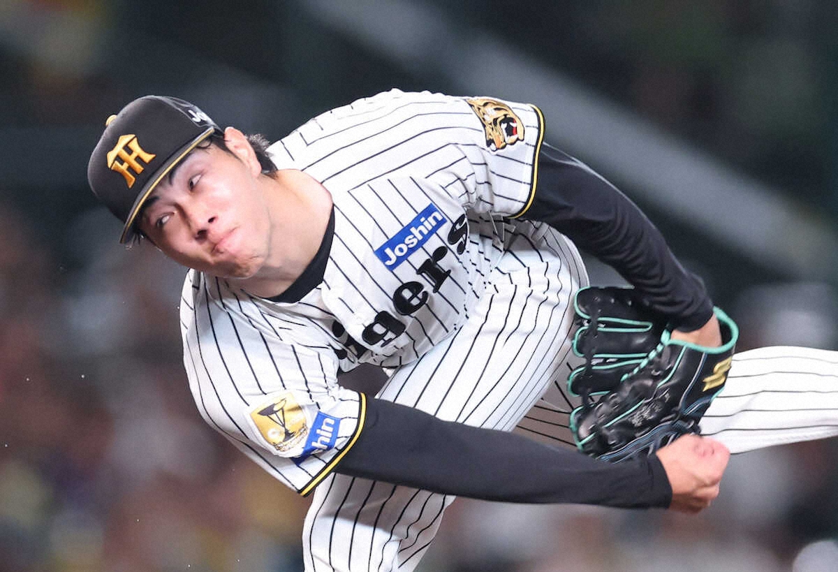 阪神・工藤泰成 自己最速で球団最速タイに並ぶ163キロ計測