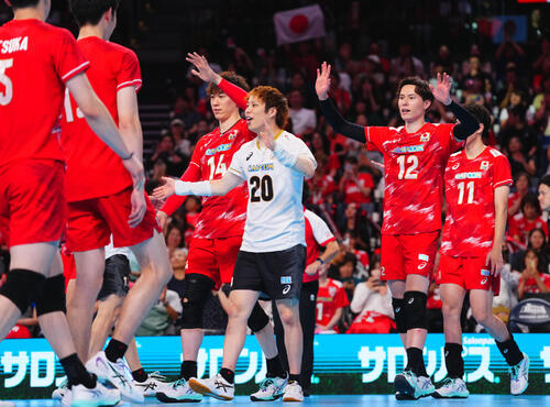 【バレー】男子代表、カナダとの親善試合に３―１で勝利　全選手が出場し順調な仕上がり披露