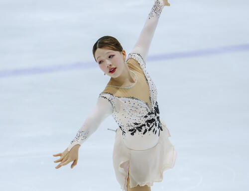 【フィギュア】石崎波奈がトリプルアクセル２本成功　オーストラリア代表の16歳　大技連発