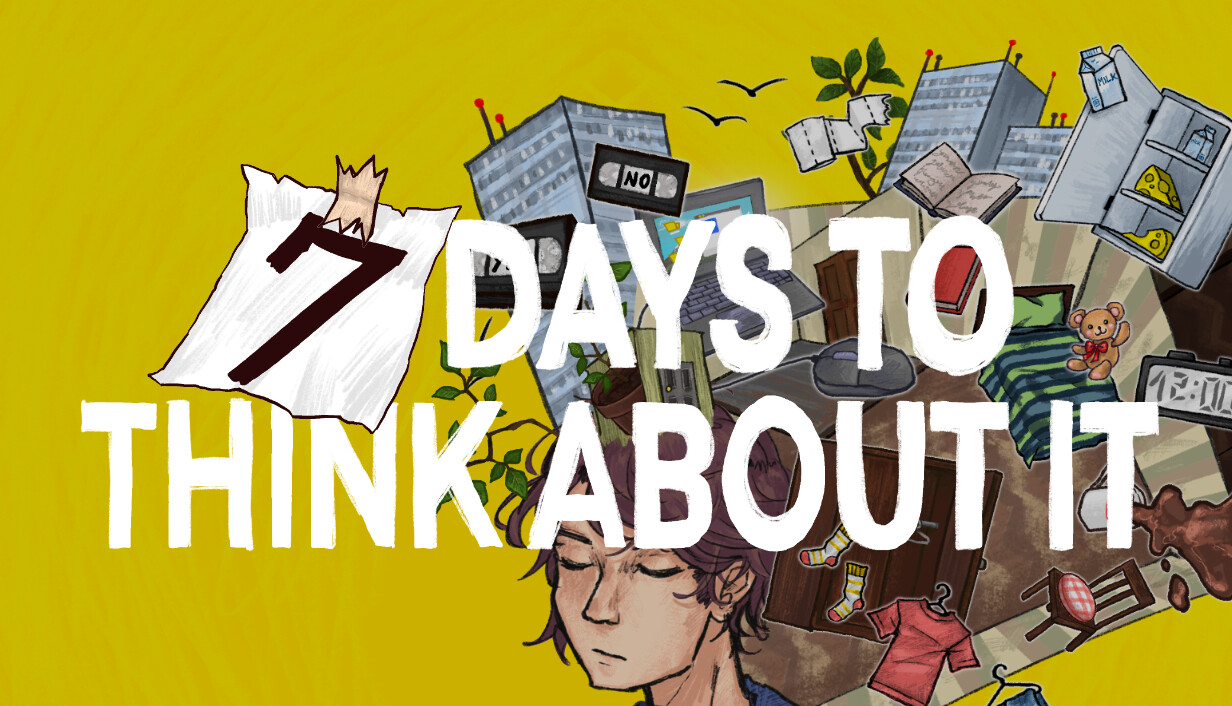 “7日間”で部屋からの脱出を目指す「7 Days To Think About It」本日発売！不気味でレトロな3D表現も魅力