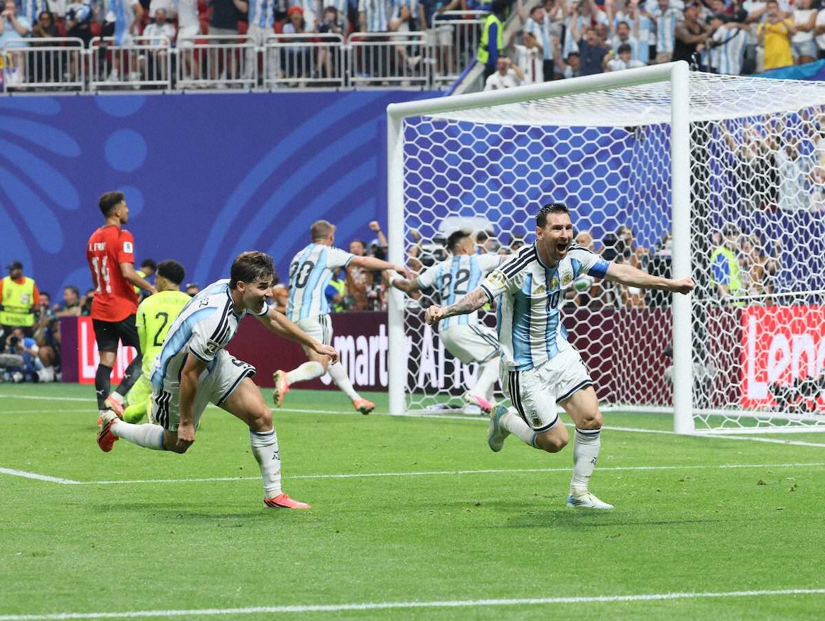 アルゼンチンがエジプトに逆転勝ち 2大会連続のベスト8入り