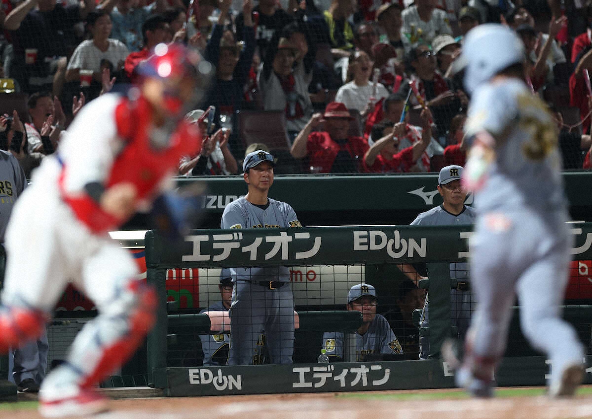 広島の内角攻めで険悪ムード、藤川監督は「明日普通に試合するだけ」