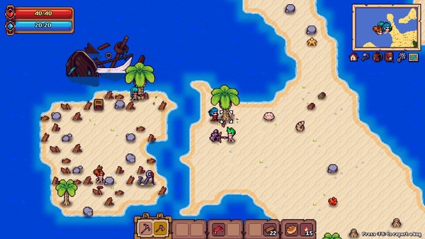 島々を巡る冒険サバイバル『Tinkerlands』2026年6月分の開発ログ公開。自由な船造り&航海システムを開発中