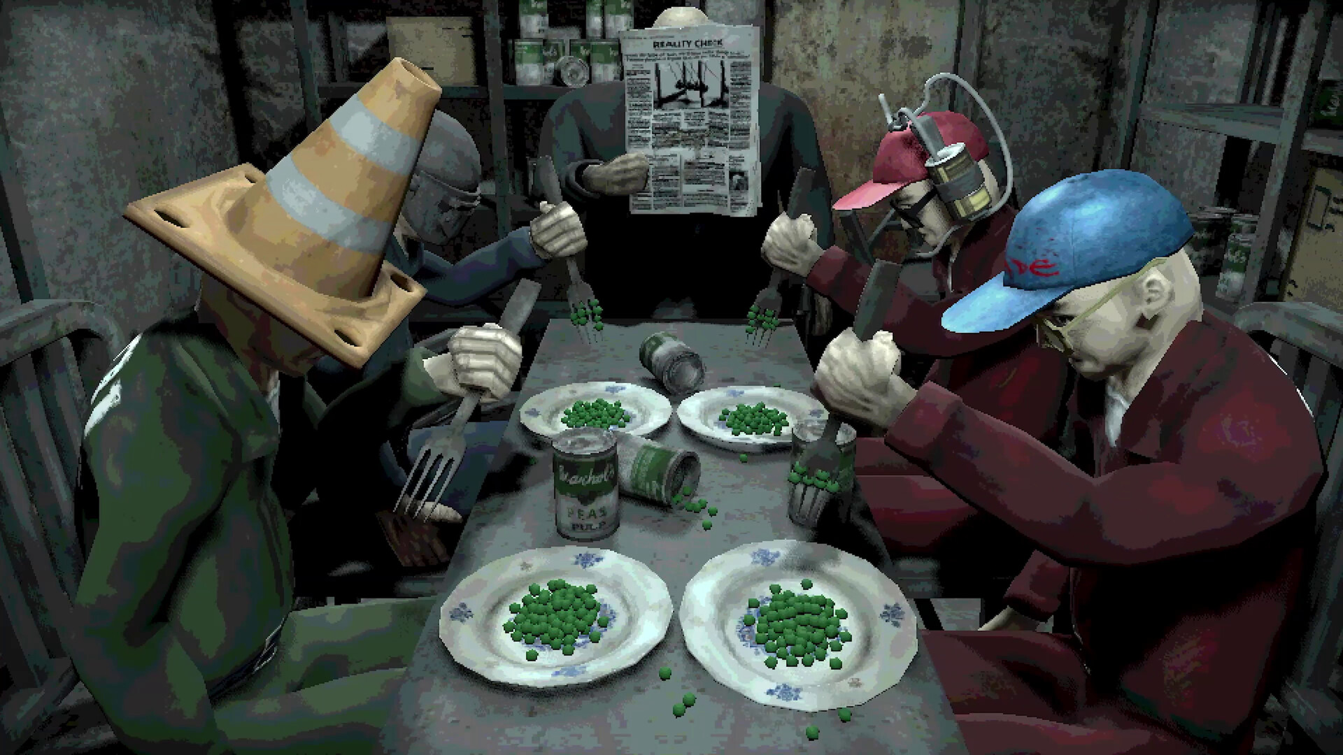 「Buckshot Roulette」開発者が手掛けるバイオレンスパーティゲーム「Machine Party」，7月30日にリリース決定
