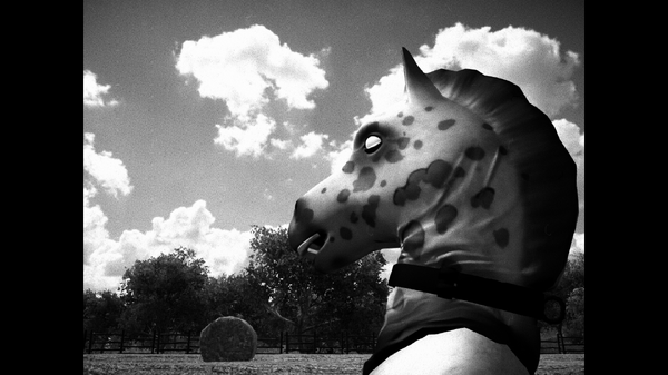 公式日本語実装のSteam発禁ホラー『HORSES』は、本当に“危険な問題作”なのか？悪趣味な白黒サイレント映画を観るような3時間