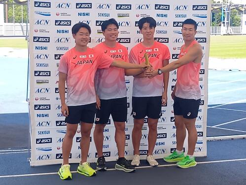 【陸上】リレー侍が400mリレー38秒66の３着、今季ベスト届かずも表彰台／DLロンドン
