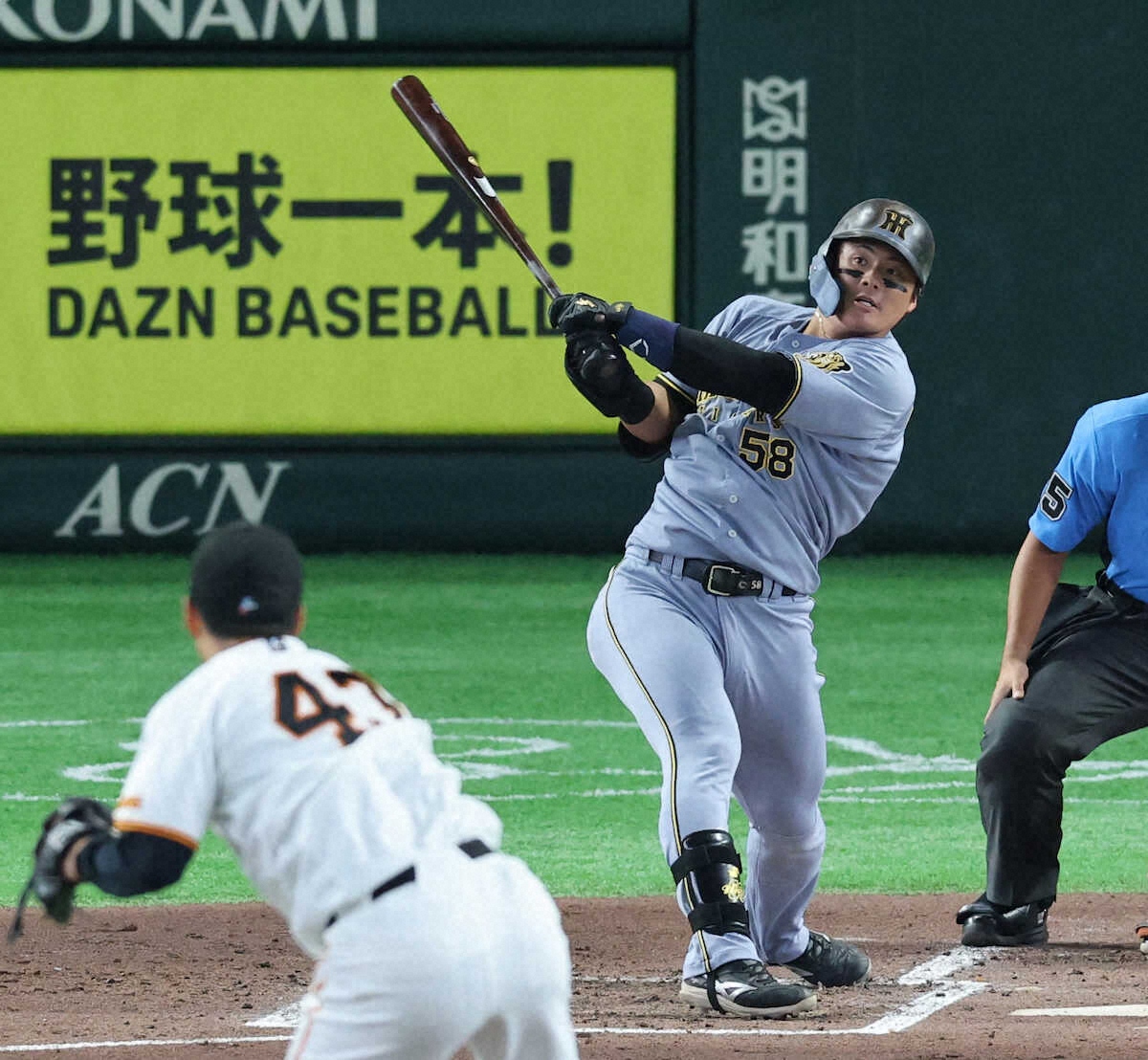 9日の阪神戦 前川右京がキャリアハイを更新する決勝5号2ラン