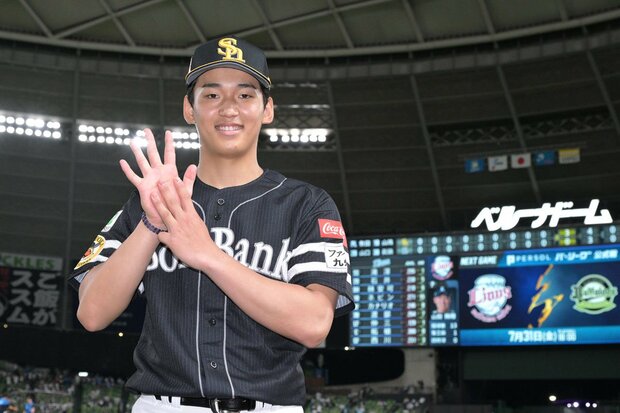 ソフトバンク・前田悠伍が開幕8連勝、高卒3年目で田中・大谷を超える快記録