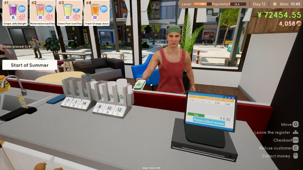 最大8人プレイ対応！転生してタピオカショップを経営するSLG『Boba Cafe Simulator』Steamにて「非常に好評」スタート。店舗運営だけでなく釣りや栽培、住民との交流も