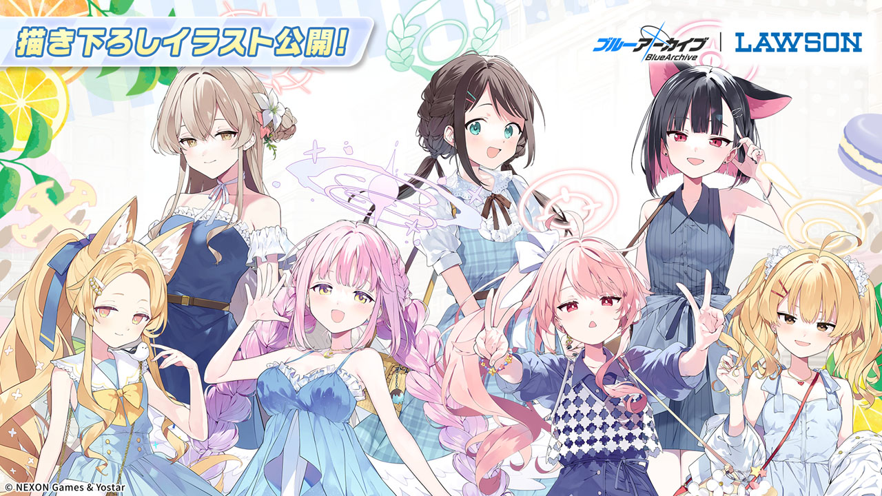 「ブルアカ」，ローソンやJリーグとのコラボ，セイアとミヨの新作ASMRなどゲーム外情報が一挙公開に