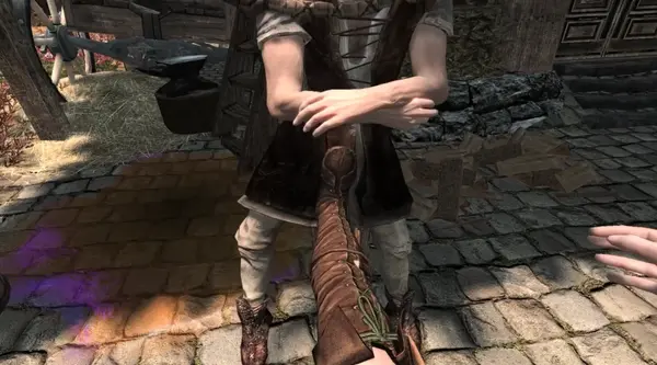 『スカイリム』を全身VRで楽しめるMod『SkyrimVR FBT』配信―真のノルドはドラゴンを蹴り飛ばす