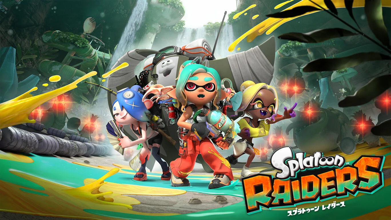 「スプラトゥーン レイダース」いよいよ本日発売！ シリーズ初のスピンオフ作品主人公のメカニックが「すりみ連合」と共にシャケに挑む