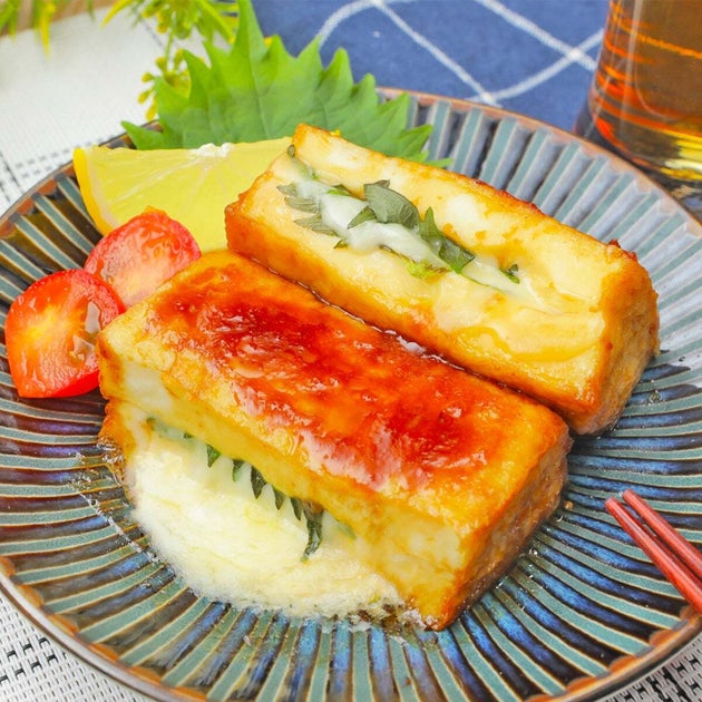 【厚揚げ、これ詰めるとおいしいいよ】大葉チーズ、カニマヨ、豚肉…パパッと作れる、厚揚げの簡単レシピ3選
