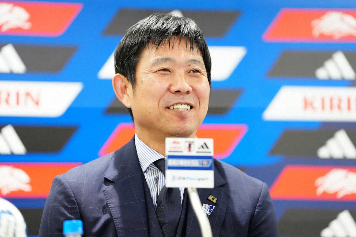 森保一監督、サッカー協会は単年オファーも生放送で去就を明言せず
