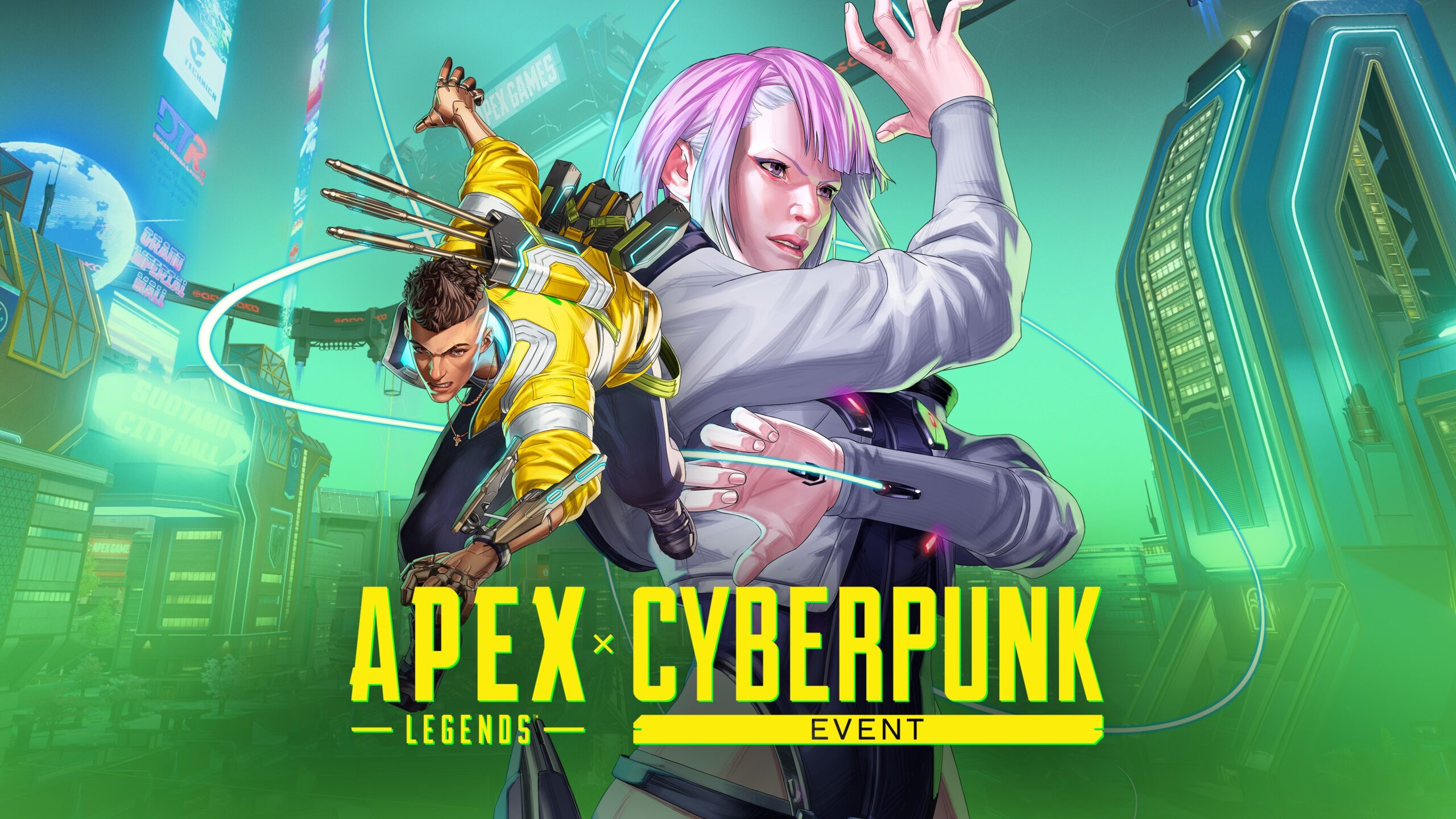アウトランズがハッキングされる!? 「Apex Legends」で「サイバーパンク2077」コラボレーションイベントが7月15日から開催